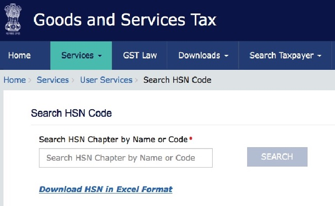 GST HSN Code List 2023