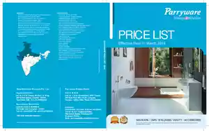 Parryware Product Price List PDF