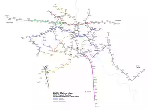 Delhi Metro Map PDF