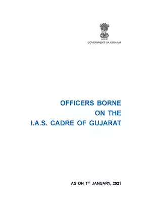 Gujarat IAS Officers List 2021 PDF