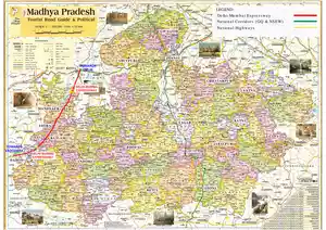 Delhi Mumbai Expressway Madhya Pradesh Route Map