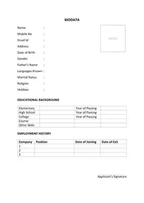 Sample Resume PDF