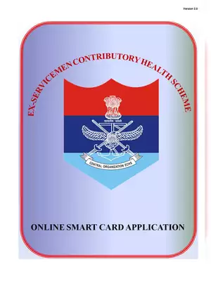 Ex-Servicemen Smart Card Application Form