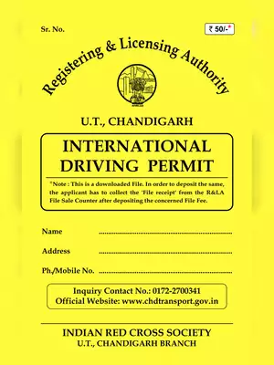 International Driving Permit Application Form