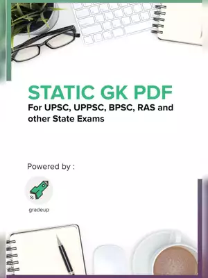 Static GK in English for UPSC, UPPSC, BPSC and other State Exam PDF