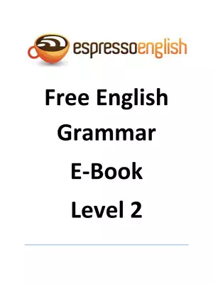 Espresso Free English Grammer eBook Level 2