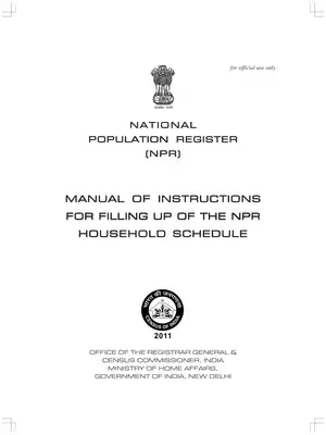 NPR Detailed Information (NPR 2011 Manual)