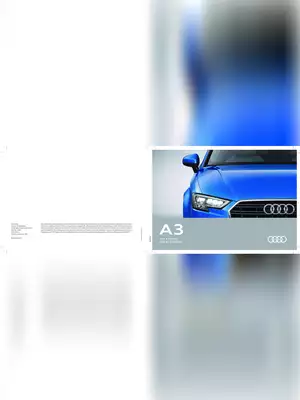 Audi A3 Brochure PDF