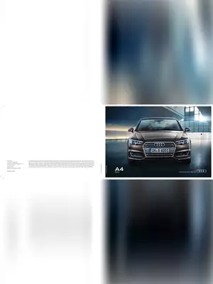 Audi A4 Brochure