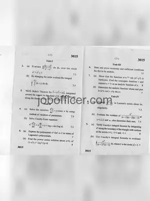 B.Tech Engineering Chemistry MDU Question Paper May 2019