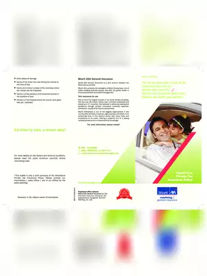 Bharti AXA Car Insurance Product Brochure