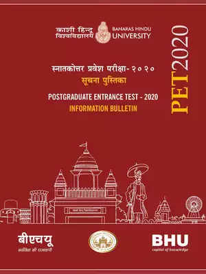BHU Information Bulletin Post Graduate Entrance Test 2020