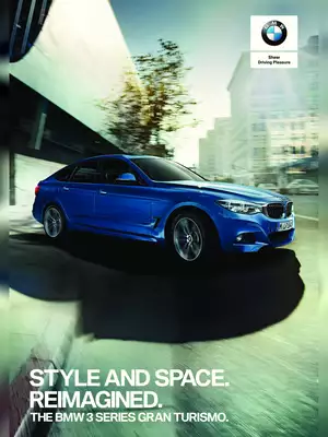 BMW 3 Series GT Brochure PDF