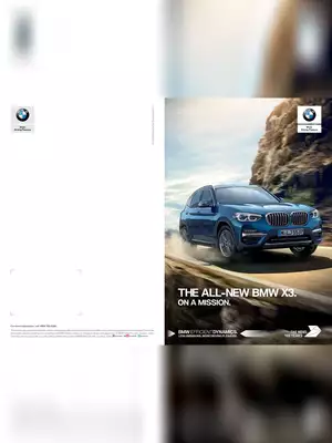 BMW X3 Brochure