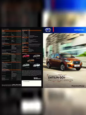 Datsun GO Plus Brochure