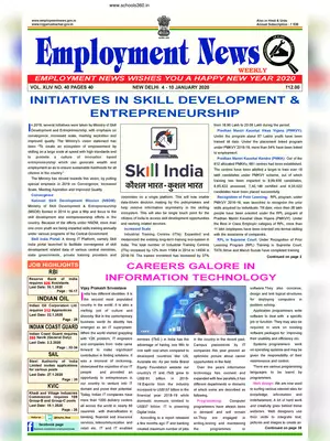 Employment Newspaper First Week of January 2020