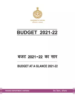 Haryana Budget At A Glance 2019-20
