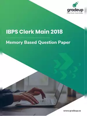 IBPS Clerk Main Question Paper 2018