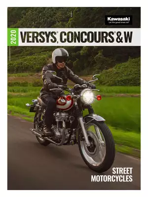 Kawasaki Versys 2020 Brochure