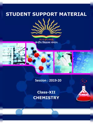 KVS Class 12 Chemistry Study Material 2019-20