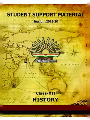 KVS Class 12 History Study Material  2019-20