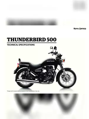 Royal Enfield Thunderbird 500 Brochure