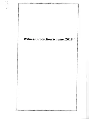 Witness Protection Scheme