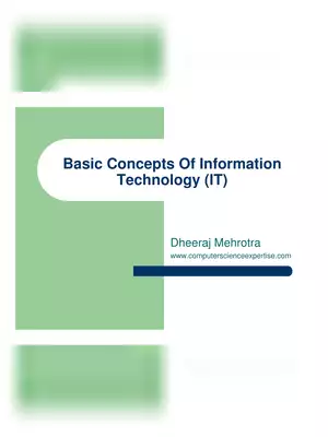 Basic of Information Technology