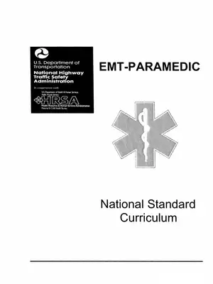 EMT-Paramedic Technician National Standard Curriculum