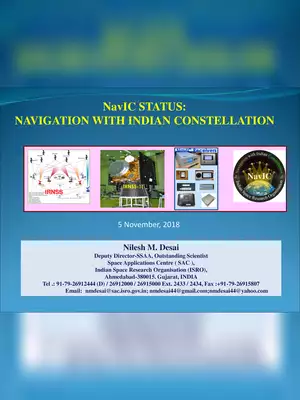 ISRO NavIC Technology PDF