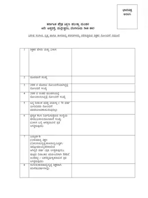 KSEEB Music Dance & Talavadya Teachers Registration Format Kannada