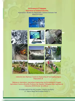 Telangana Polytechnic Common Entrance Test Instruction Booklet