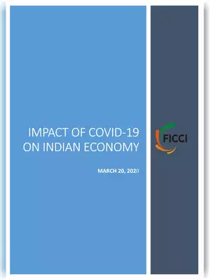 COVID-19 India Impact Survey Report by IFC (FICCI)