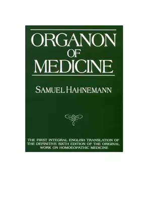 Oraganon of Medicine