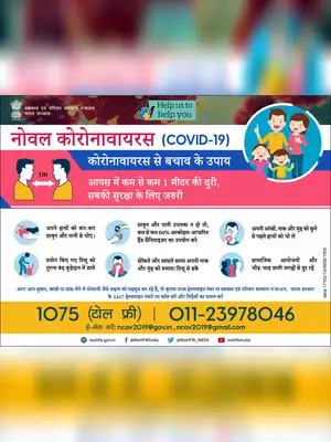 Coronavirus Protective Tips Hindi