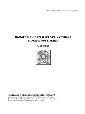 Homoeopathic Medicine for COVID-19