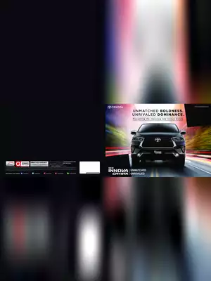 Toyota Innova Crysta BS6 Brochure PDF