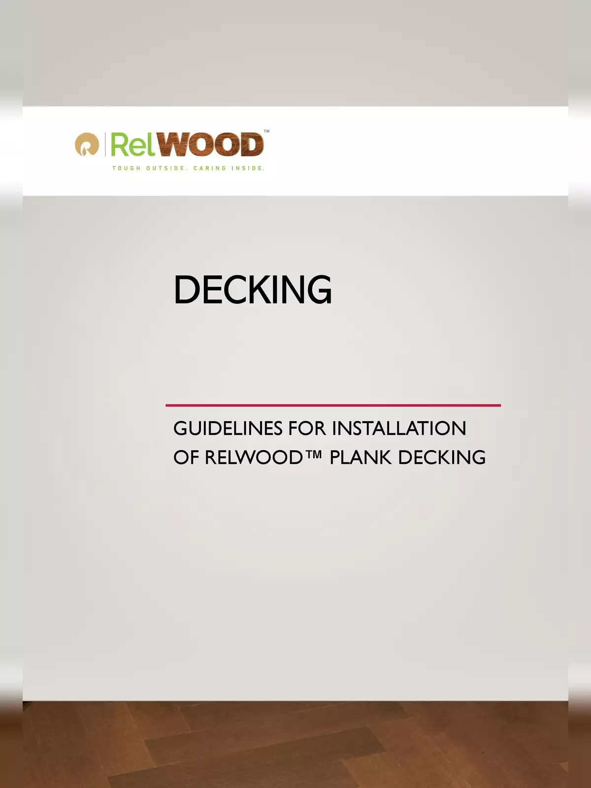 Relwood Decking Installation Guide