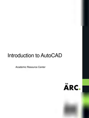 Basic Introduction to AutoCAD