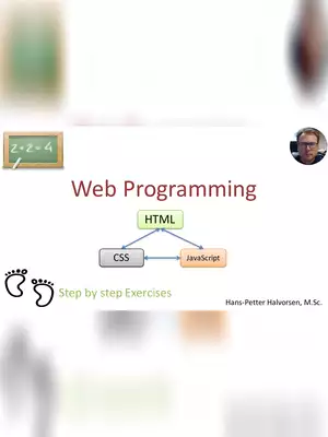 Basic Web Programming Introduction