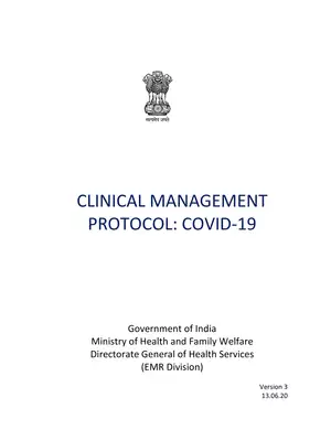 Clinical Management Protocol for COVID-19