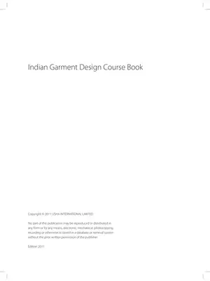India Garment Design Course Book PDF