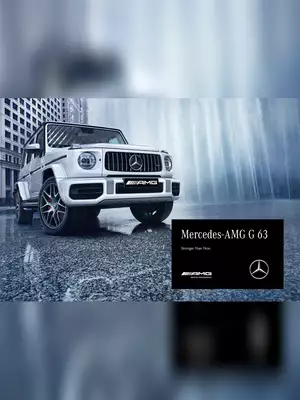 Mercedes AMG G63 BS6 Brochure PDF