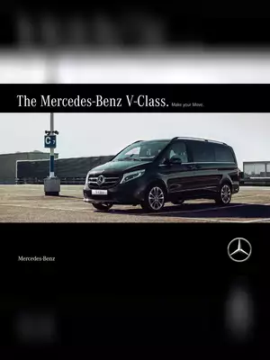 Mercedes Benz V Class BS6 Brochure