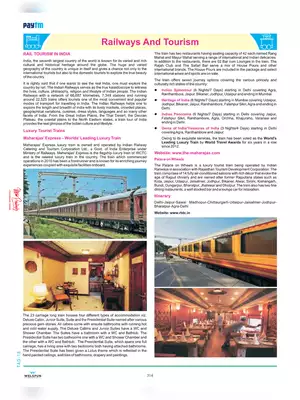 Railways and Tourism PDF
