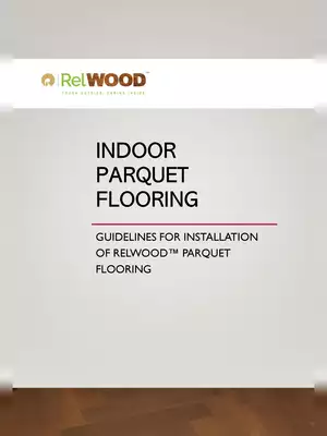 Relwood Indoor Flooring Installation Guide