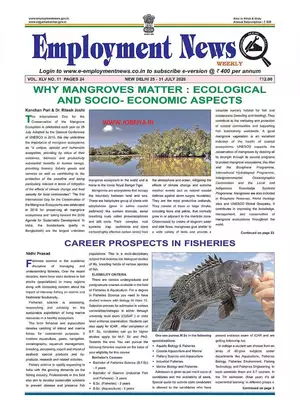 Employment Newspaper Fourth Week of July 2020