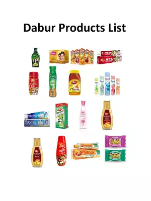 Dabour Products List