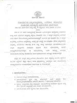 Karnataka Powerloom Scheme Guidelines Kannada