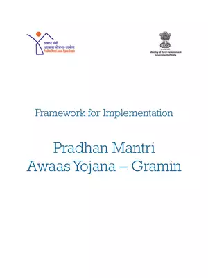 Pradhan Mantri Awas Yojana Gramin Guidelines
